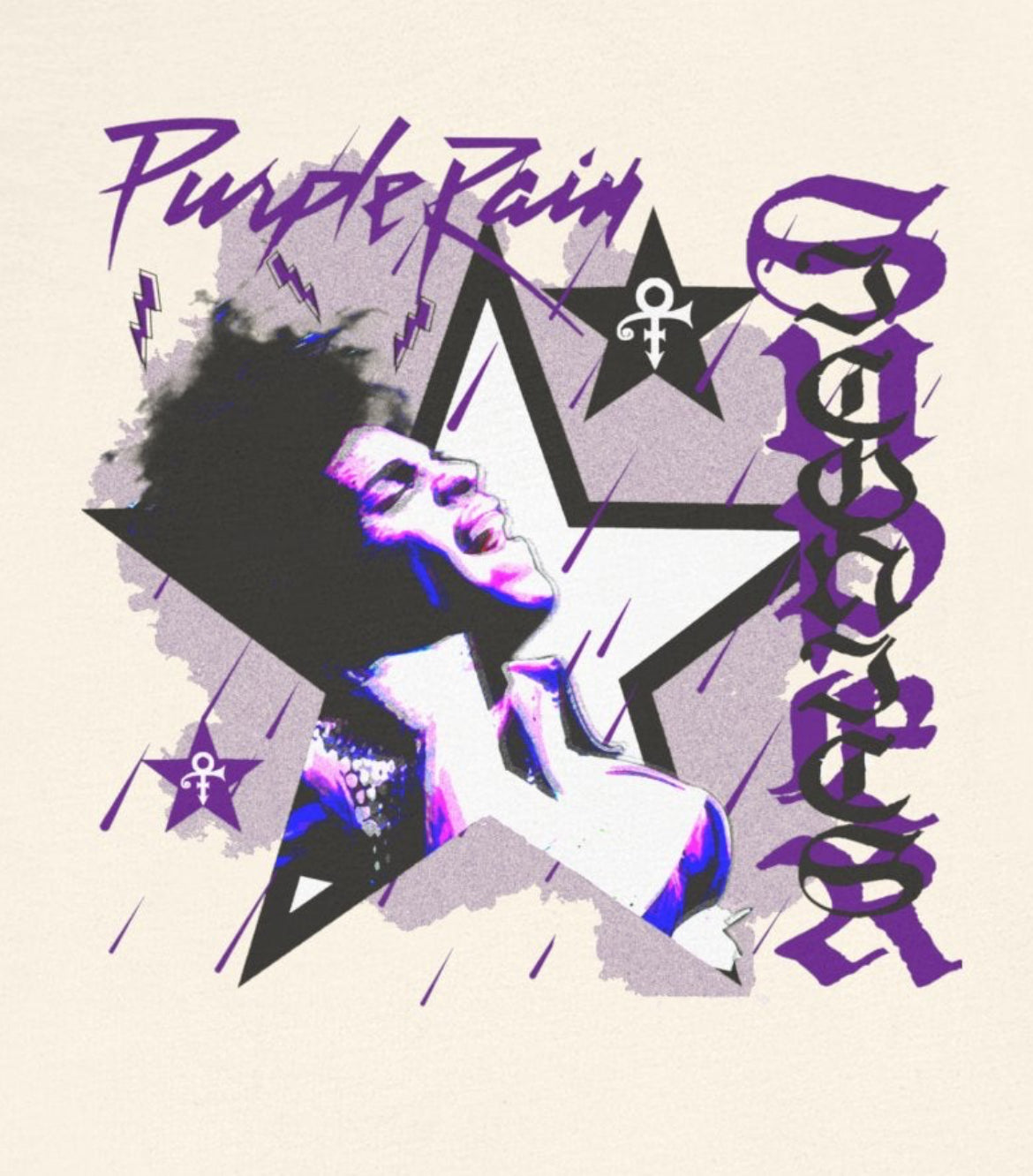 Prince “Purple Rain“ SuperStar Tee